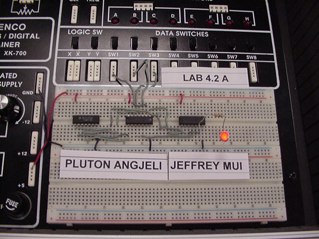 PLTW - Digital Electronics - Lab # 4.2A